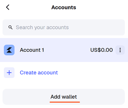 Add MetaMask Account
