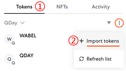 MetaMask Import USD8 Token 1